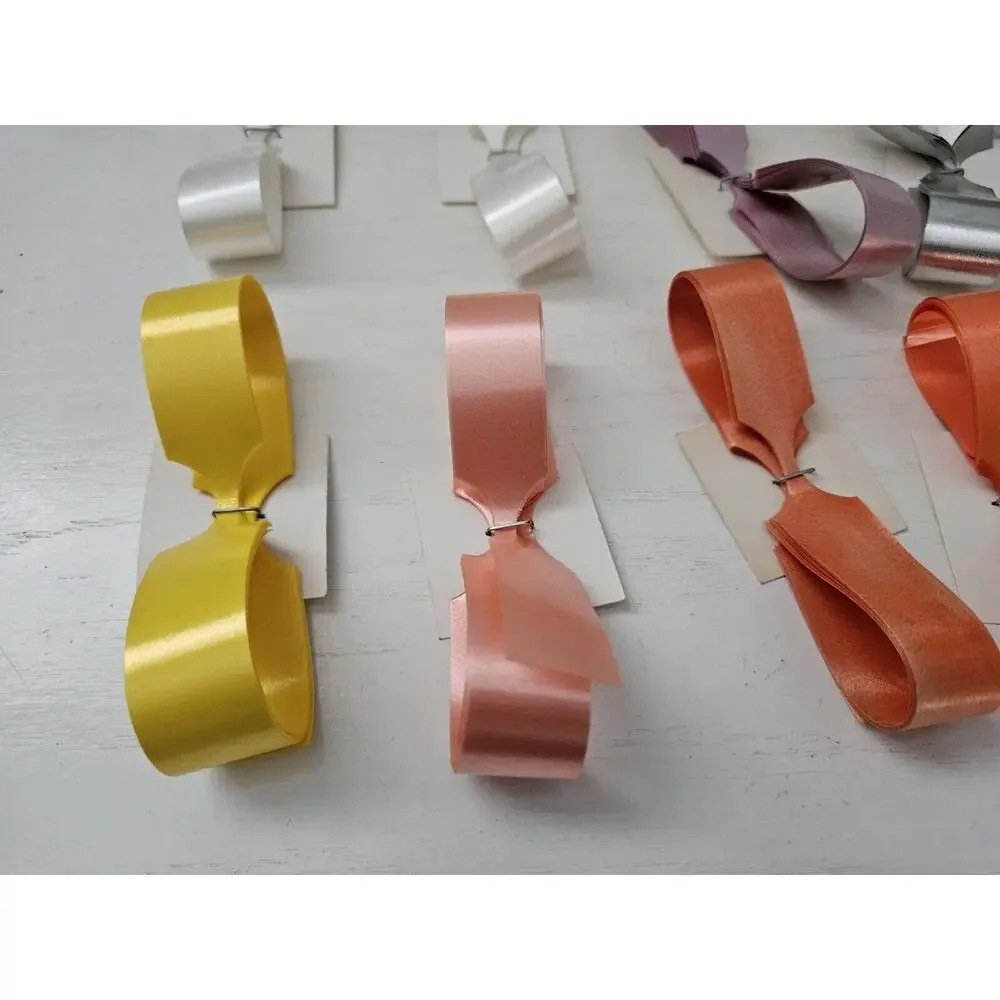 Ribbon Bows Craft Supplies Scrapbooking‎ Embellishments Gift Wrapping Multi